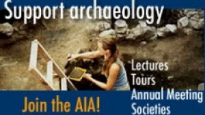 Button to join the Archaeological Institute of America