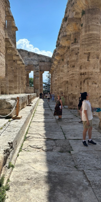 Anna at Paestum