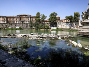 Mary Boatwright quoted in "Hidden ancient Roman 'Bridge of Nero' emerges from the Tiber"